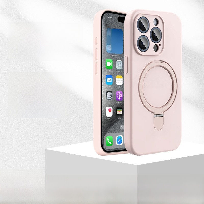 Thumbnail: Magnetic Phone Case with Stand for iPhone Series