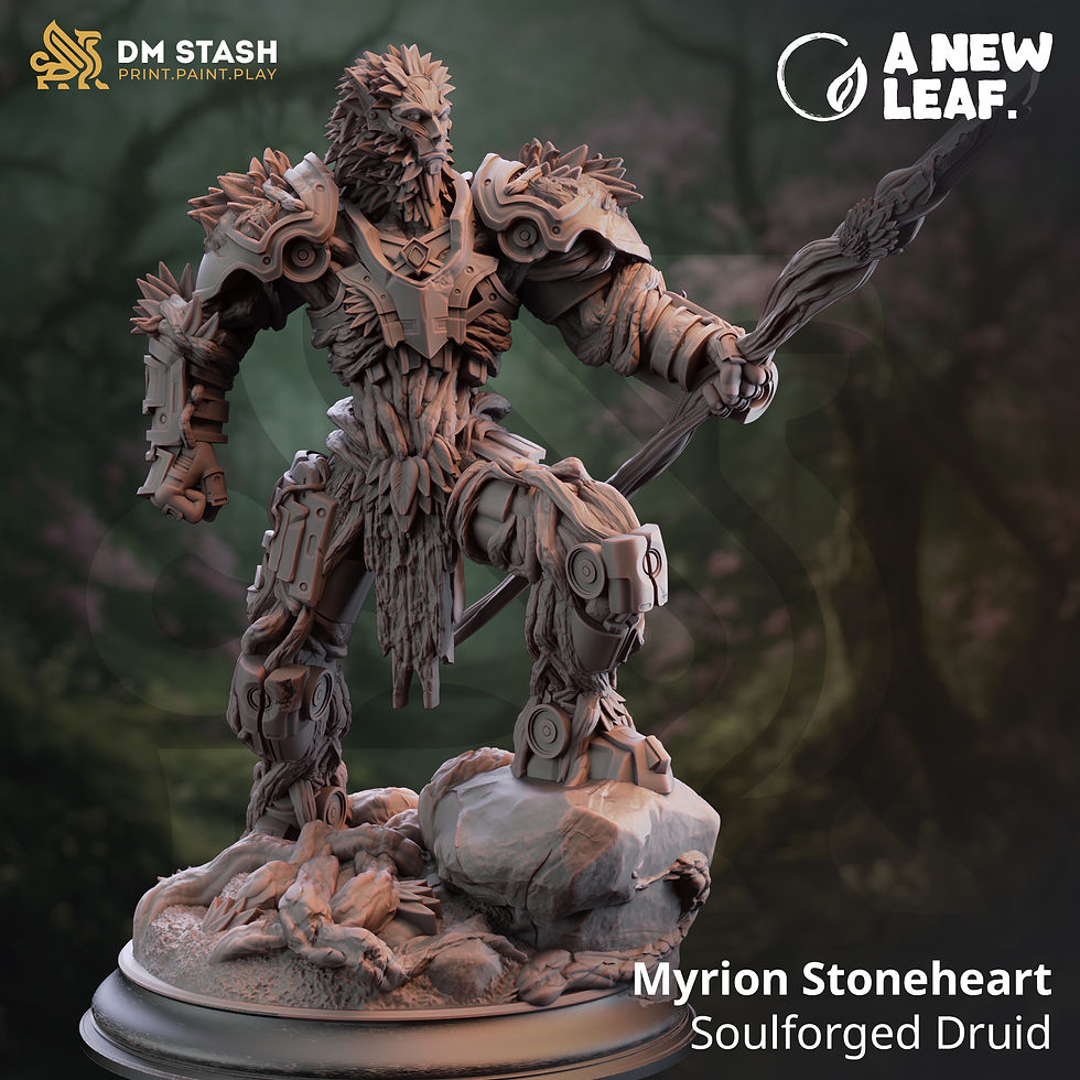 Myrion Stoneheart, Soulforged Druid - DM Stash