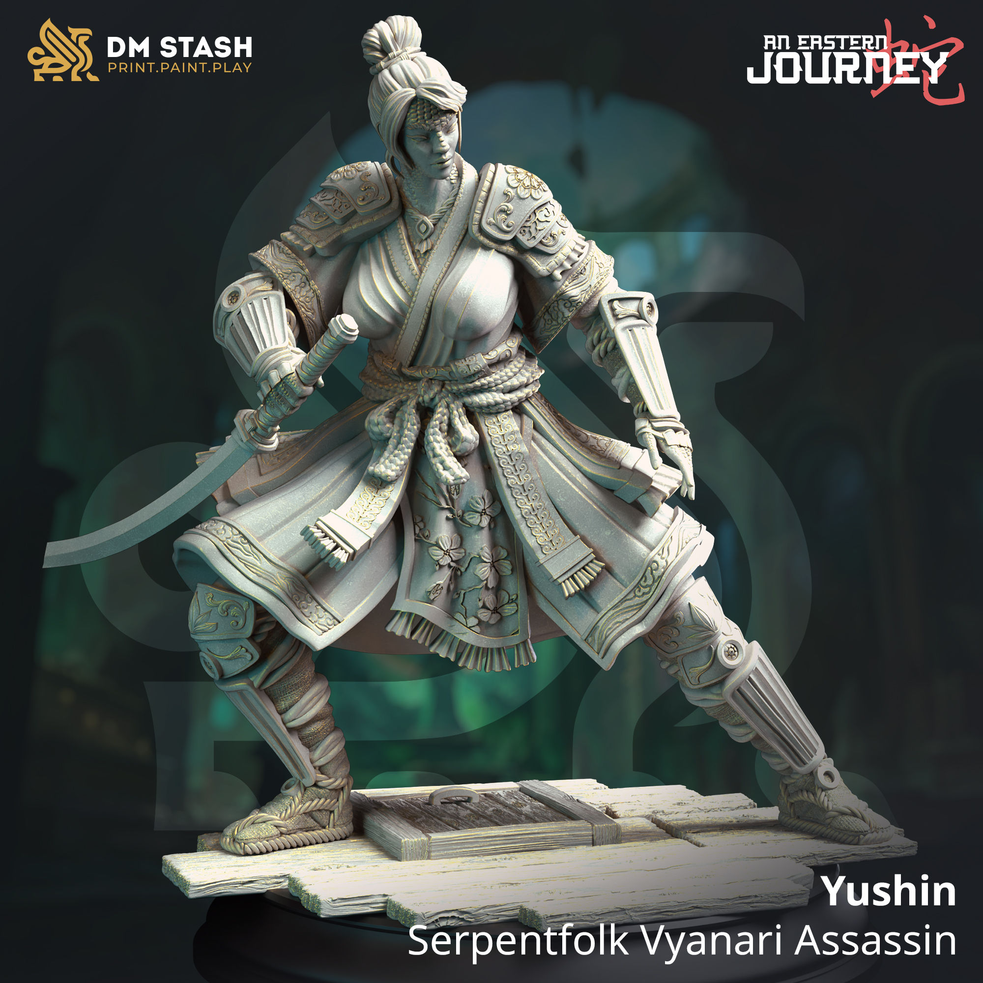 Yushin, Serpentfolk Vyanari Assassin - DM Stash