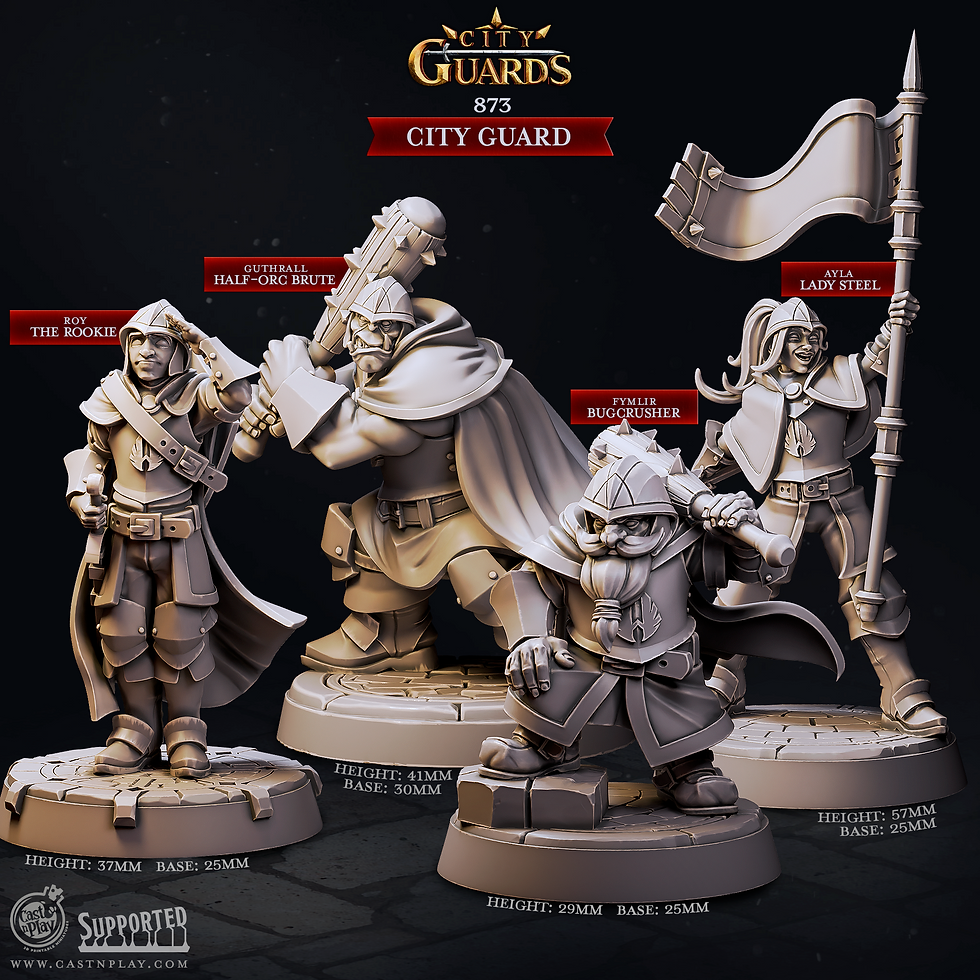 City Guard / Guardas da Cidade - Cast N Play