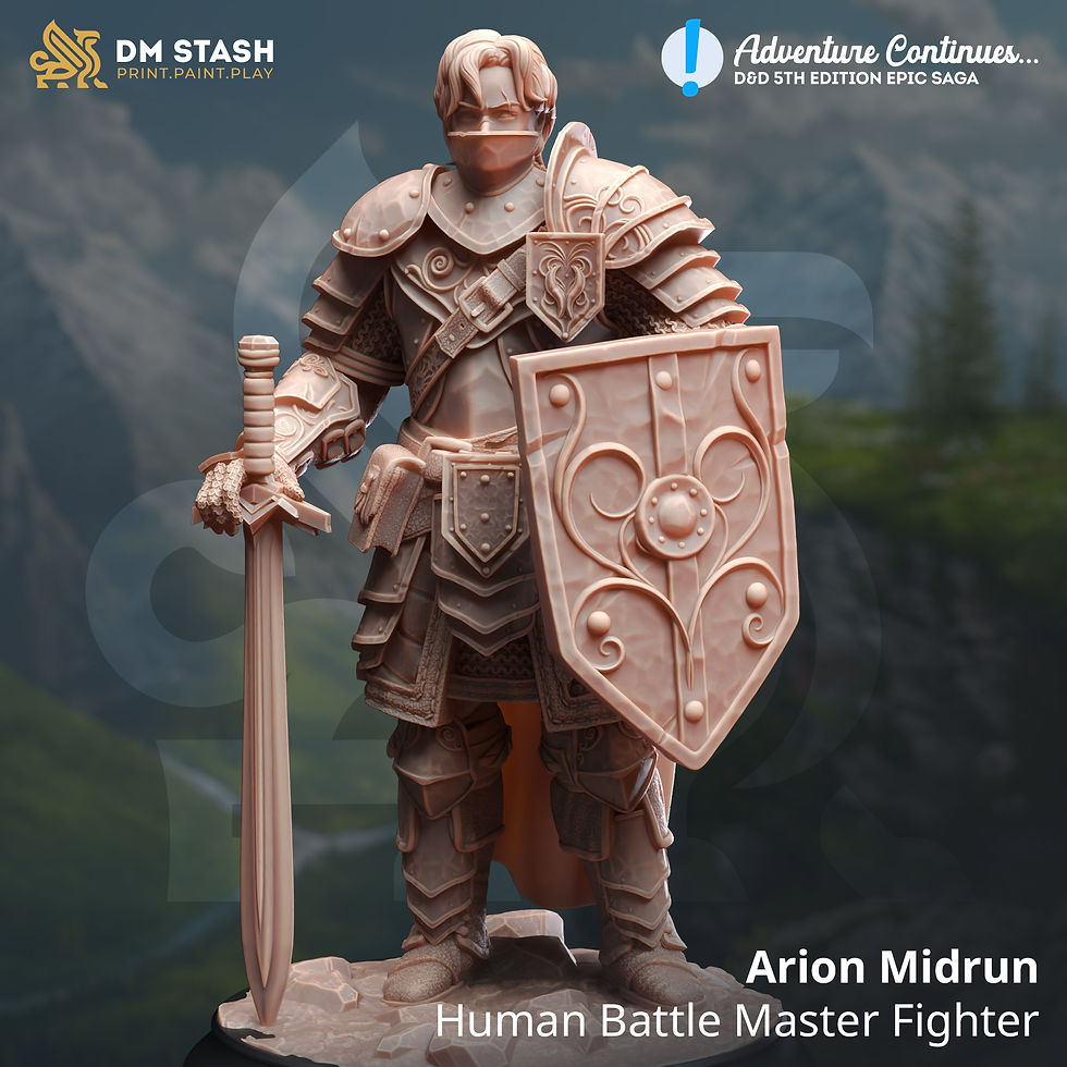 Arion Midrun, Battle Master - DM Stash