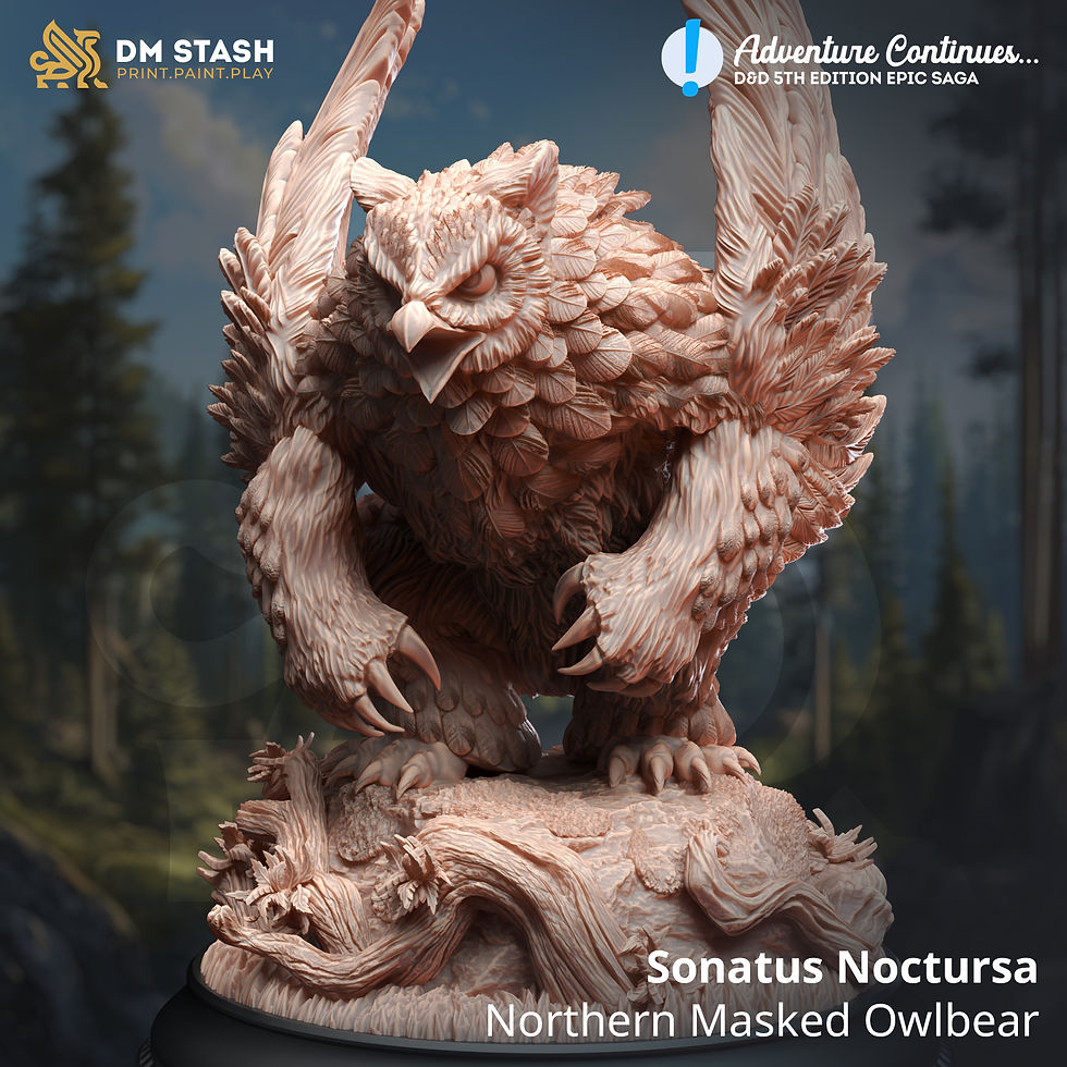 Sonatus Owlbear - DM Stash