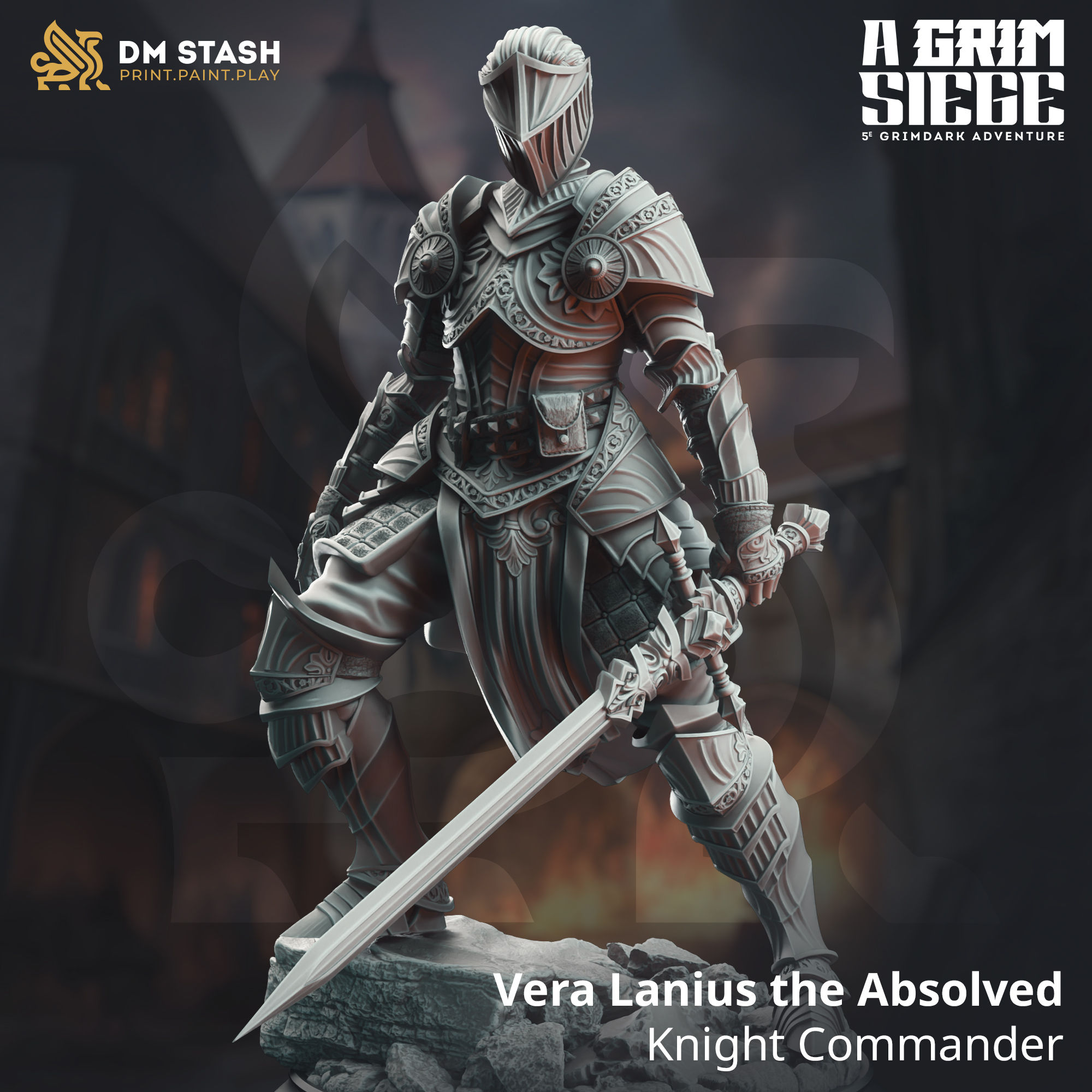 Vera Lanius the Absolved, Knight Commander - DM Stash
