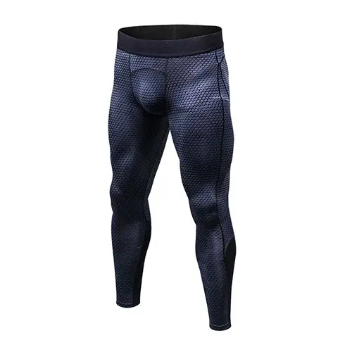 Miniatura: Quick Dry Fitness Tights Gym Shirt Men , Workout Shirt Sport Top Soccer