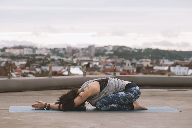 online yoga teacher training forward bends