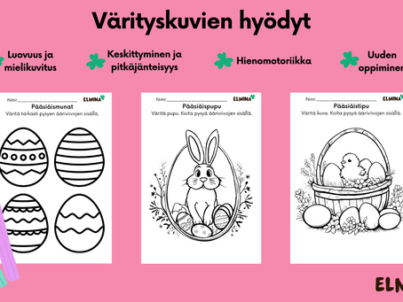 Tiesitkö nämä värityskuvien hyödyistä?