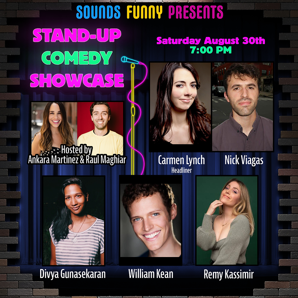 Sounds Funny Presents: Stand-Up Comedy Showcase