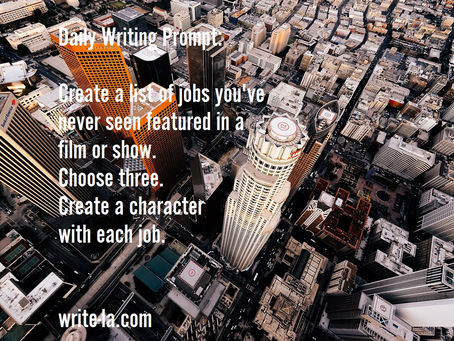 Writing Prompts – Round 3