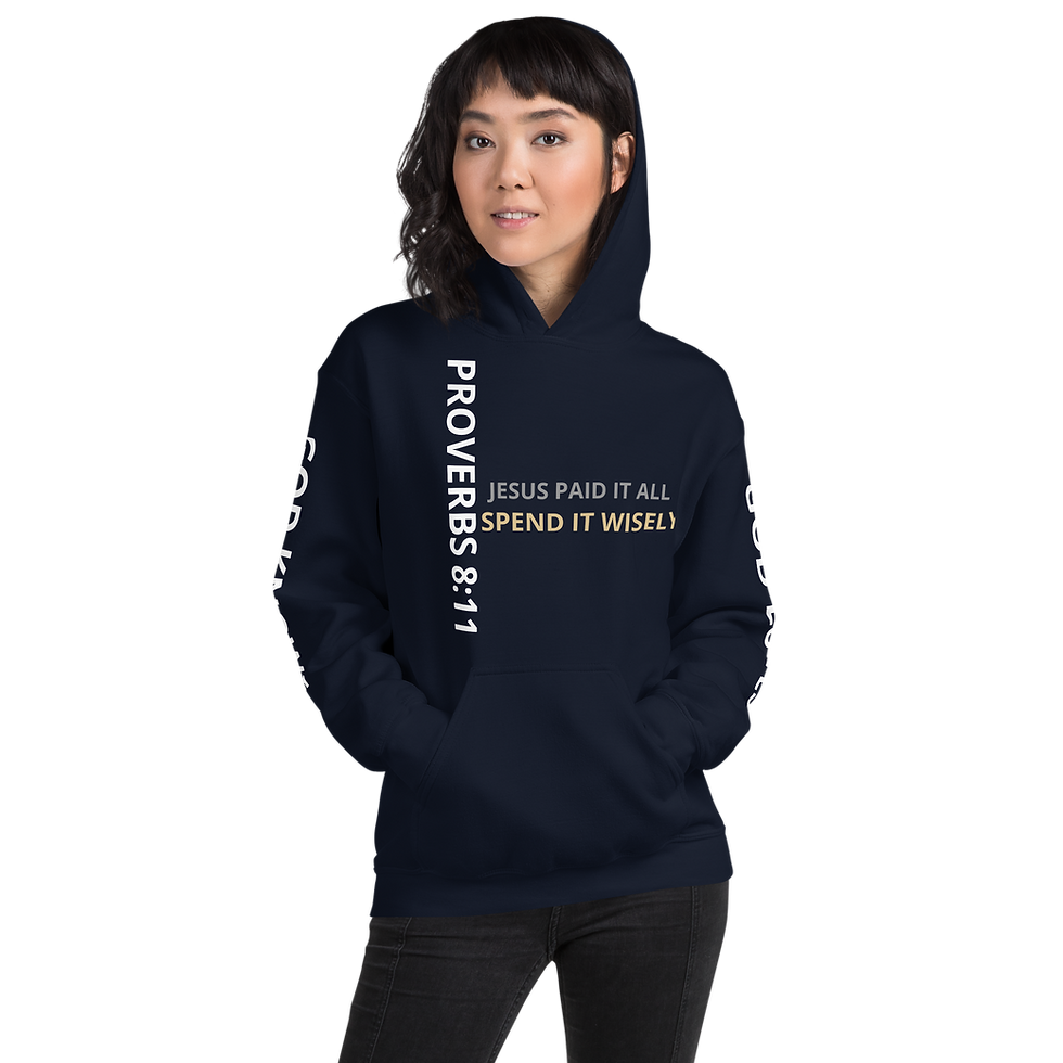 Thumbnail: JESUS PAID IT ALL -Unisex Hoodie