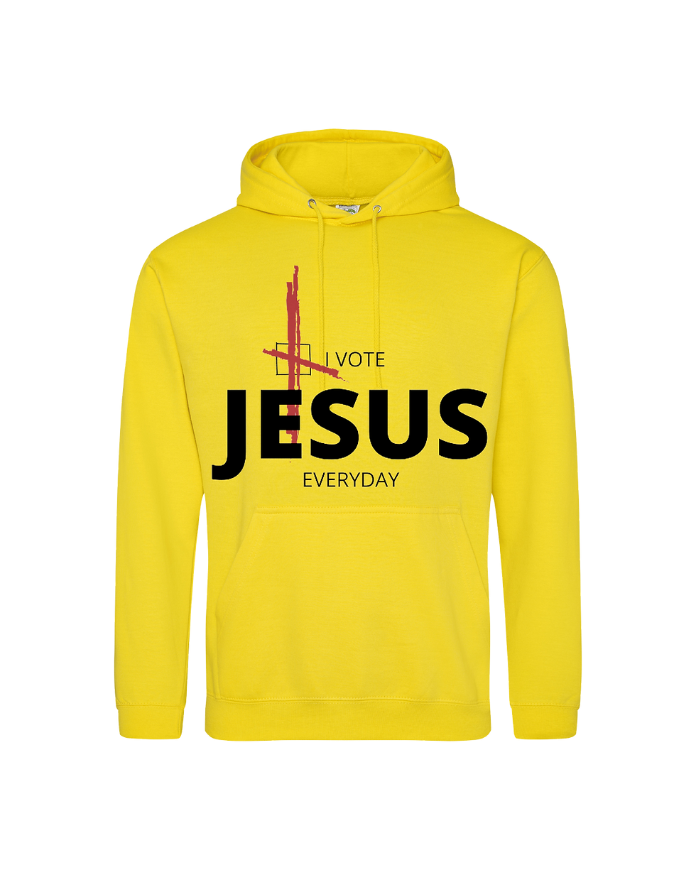 Thumbnail: I Vote Jesus Everyday Hoodie