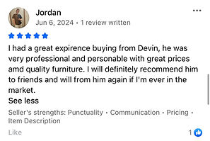 review from customer