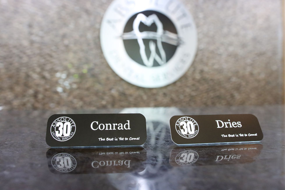 Name badges
