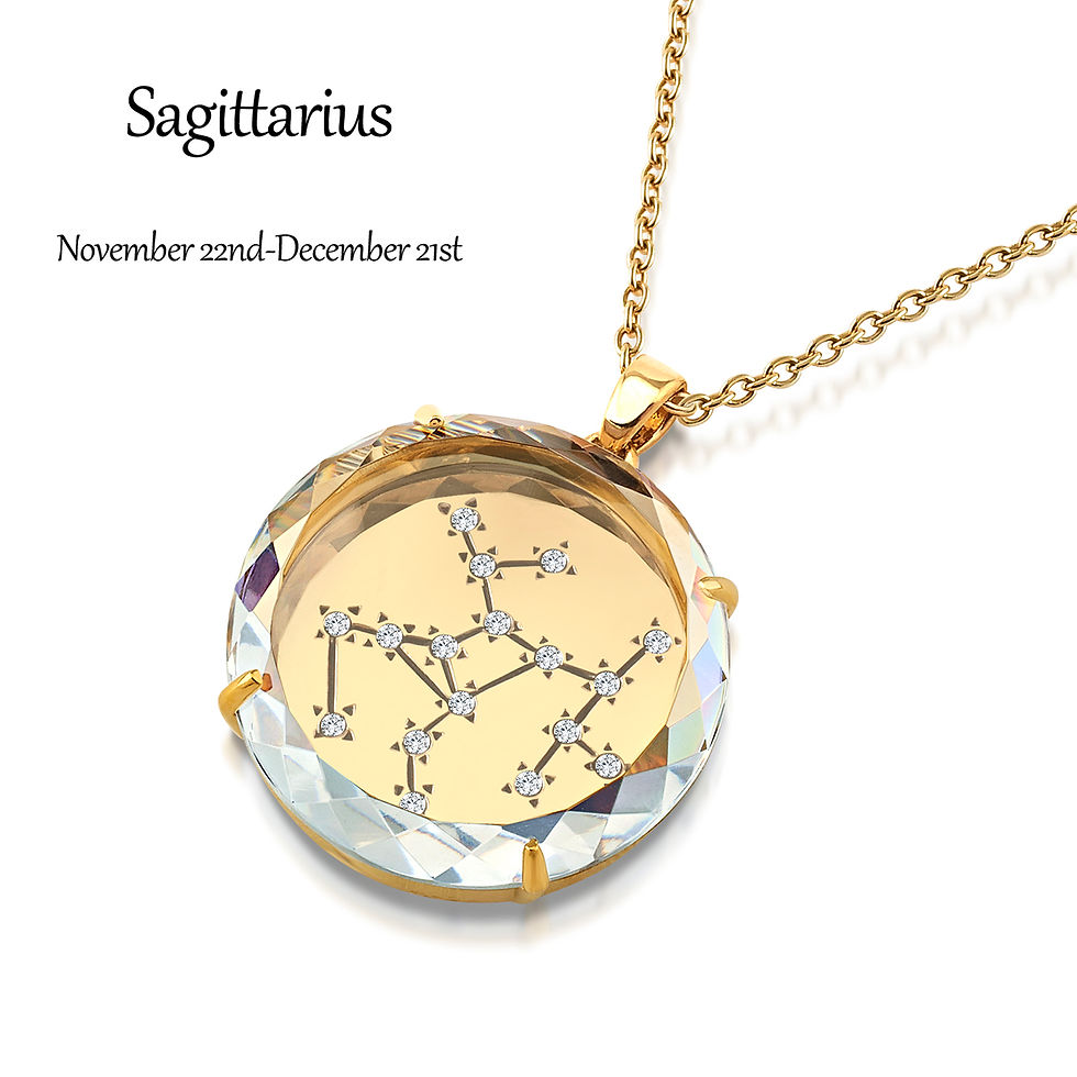 Born A Saggitarius Pendant