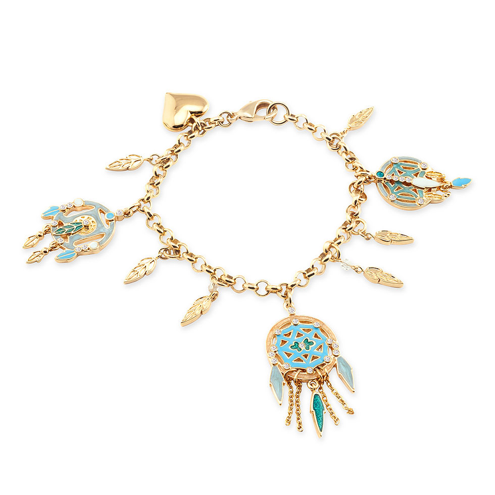 Dream Catcher Charm Bracelet
