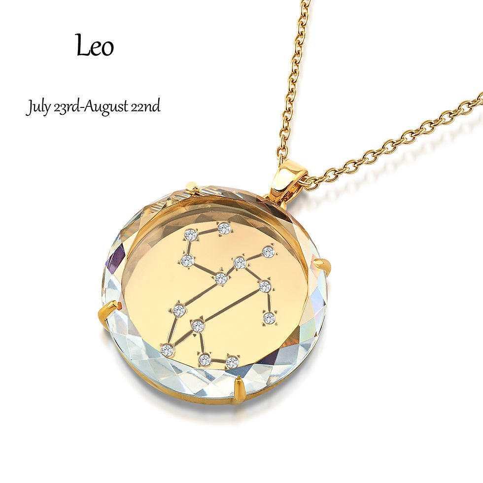 Born A Leo Pendant