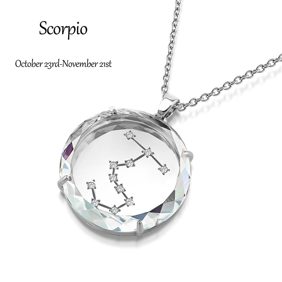 Born A Scorpio Pendant