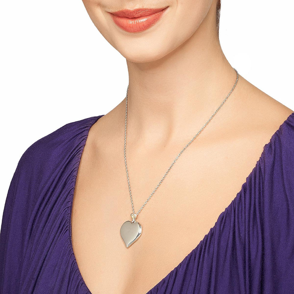 Thumbnail: My Grandmother, My Whole Heart Diamond Pendant