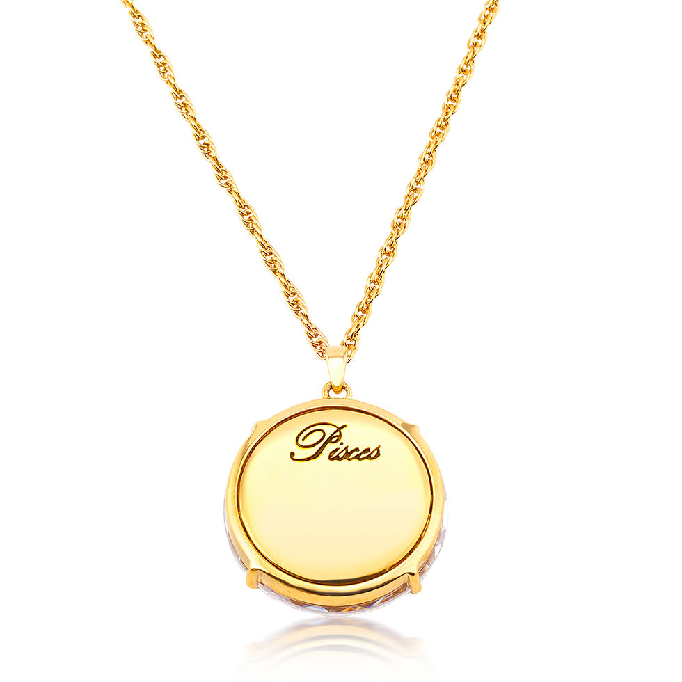 Born A Pisces Pendant