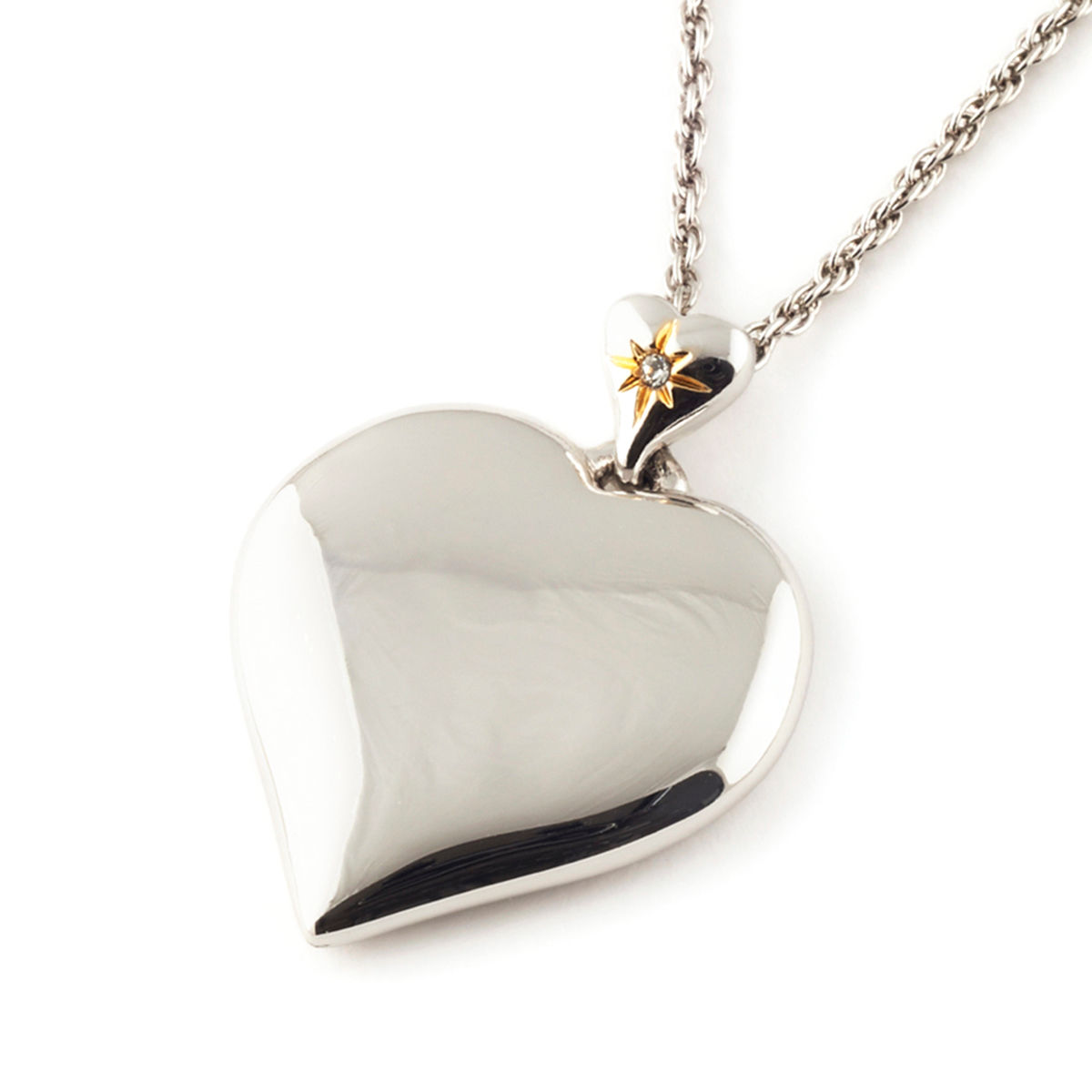 My Grandmother, My Whole Heart Diamond Pendant