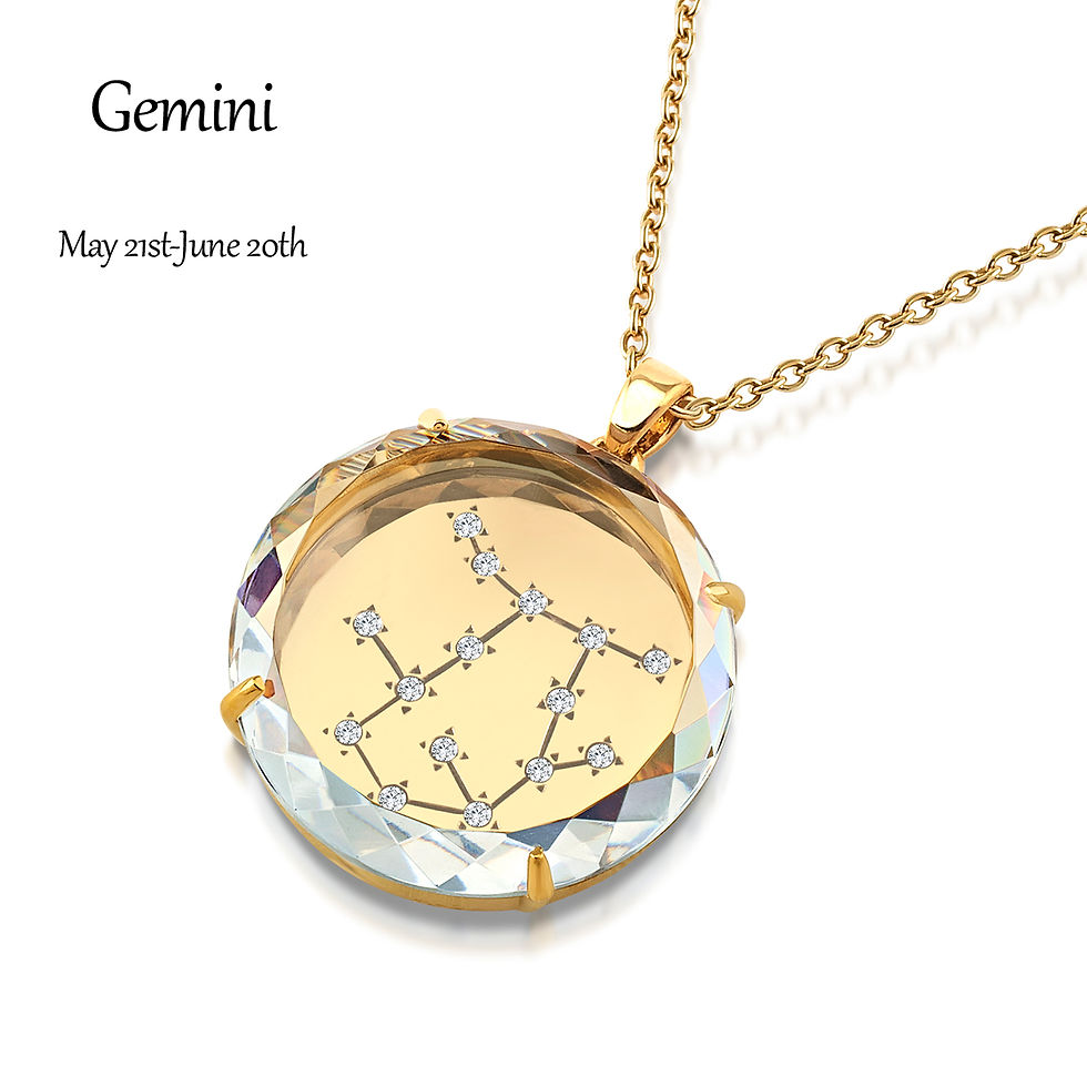 Born A Gemini Pendant