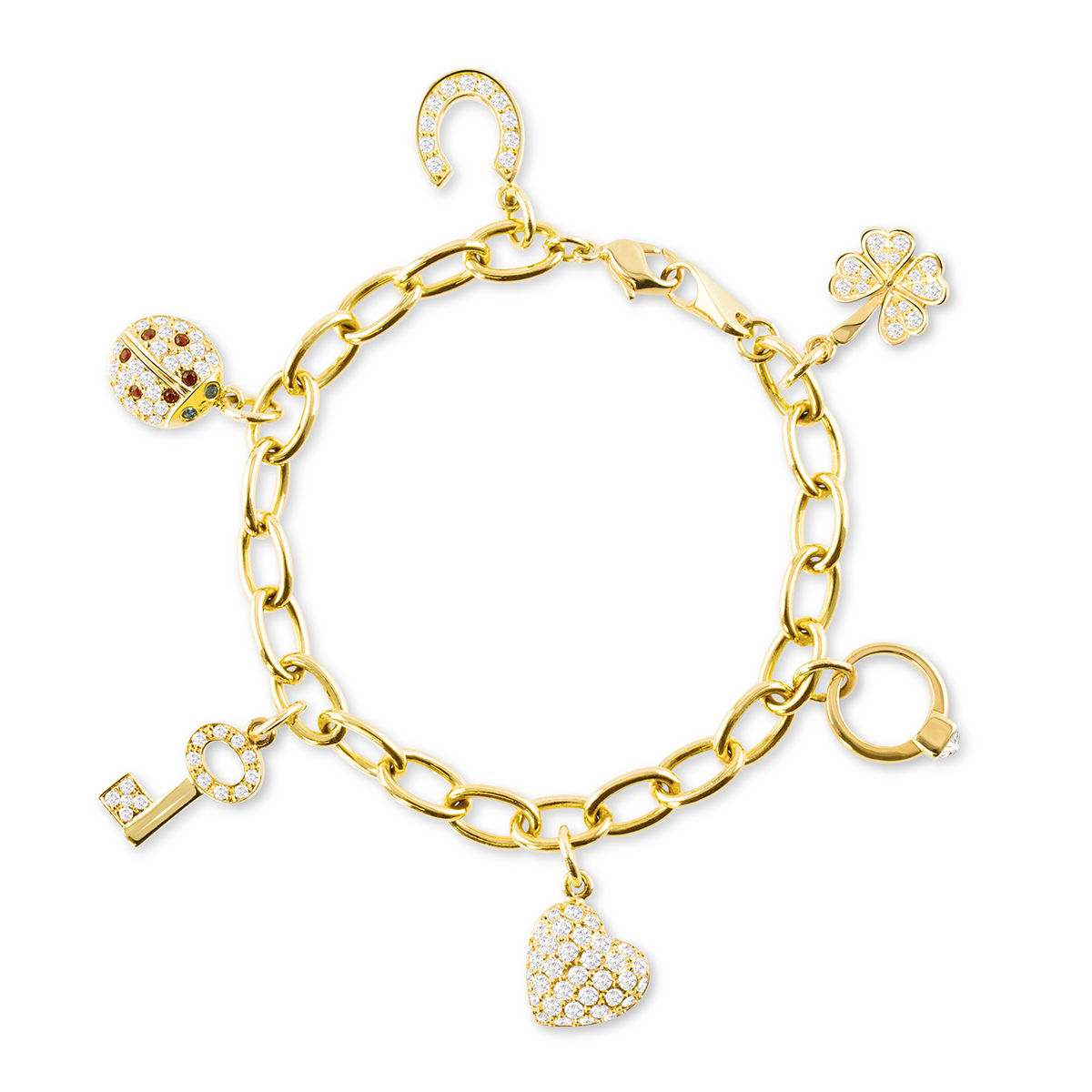 Lucky Charm Crystal Bracelet For Mothers