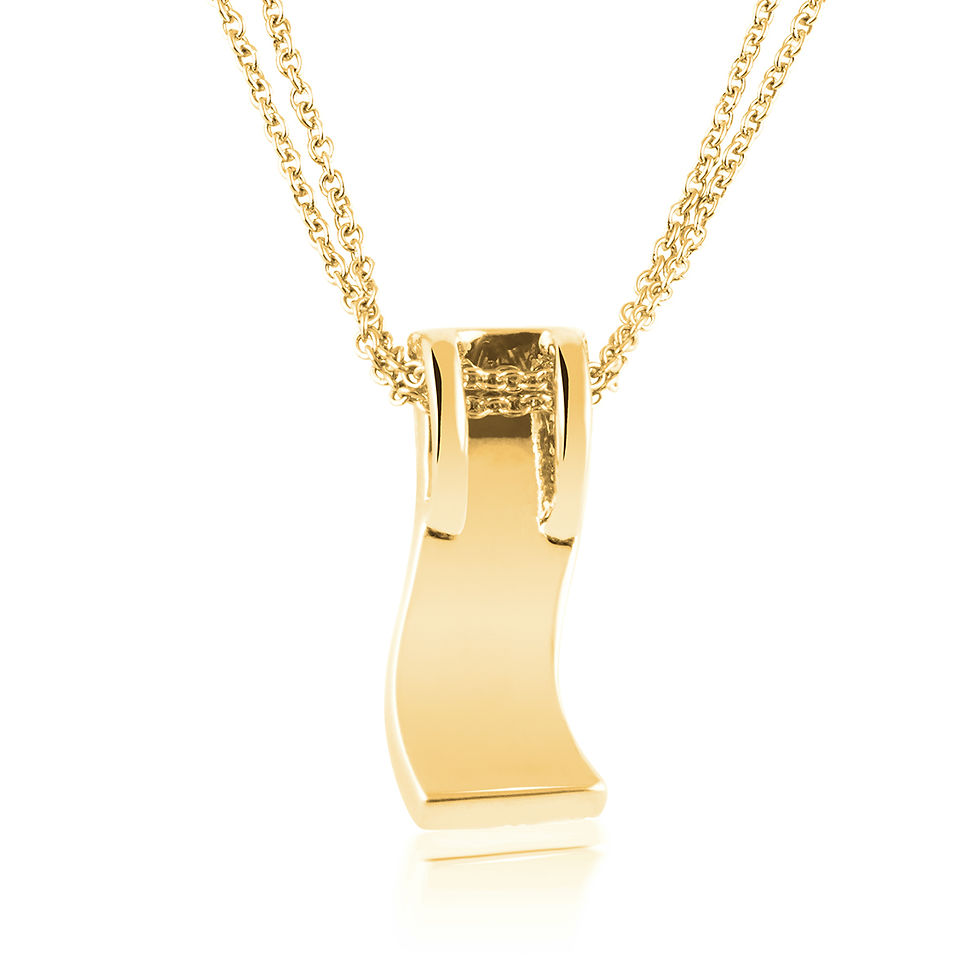 Three Crystal Bands Pendant For Her