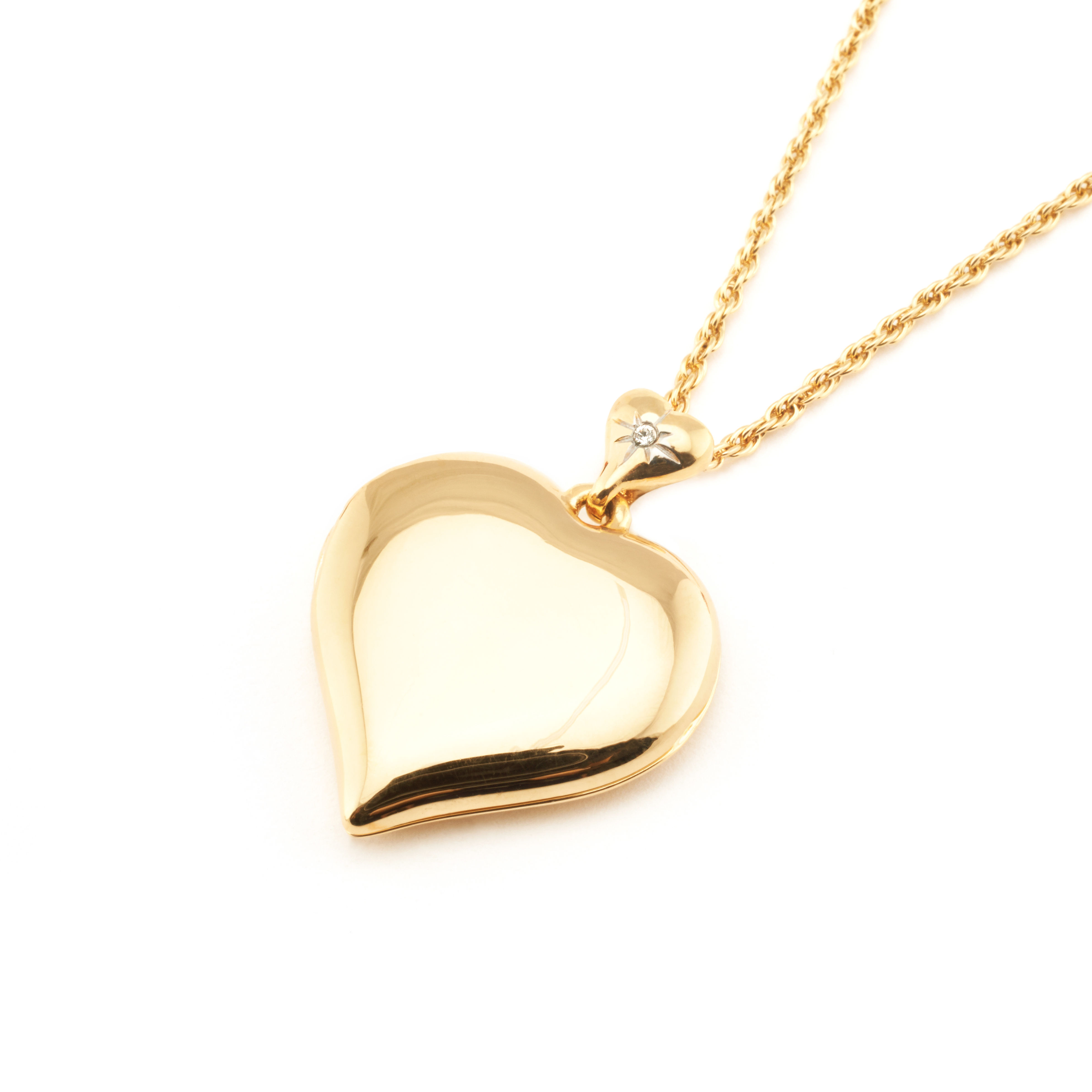 My Daughter, My Heart, My Love, Locket Of Love Diamond Pendant