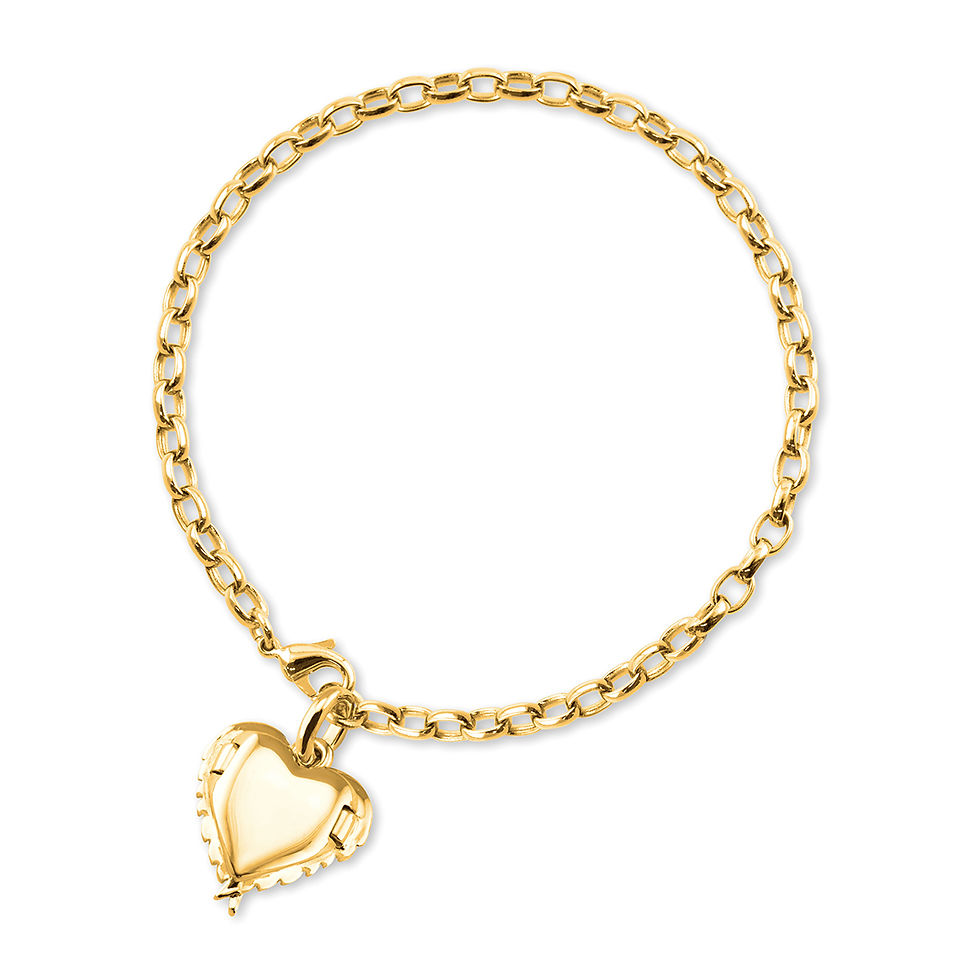 Watching Over You Crystal Angel Wings Bracelet