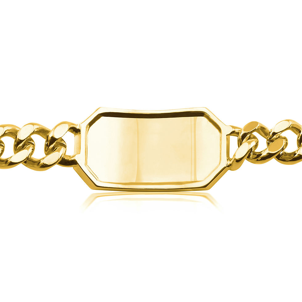 Scottish Lion Crystal ID Bracelet