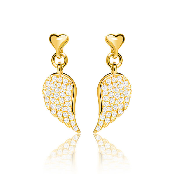 Watching Over You Crystal Earrings For Her