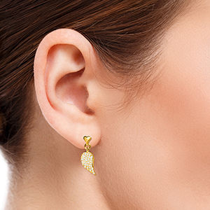 Watching Over You Crystal Earrings For Her