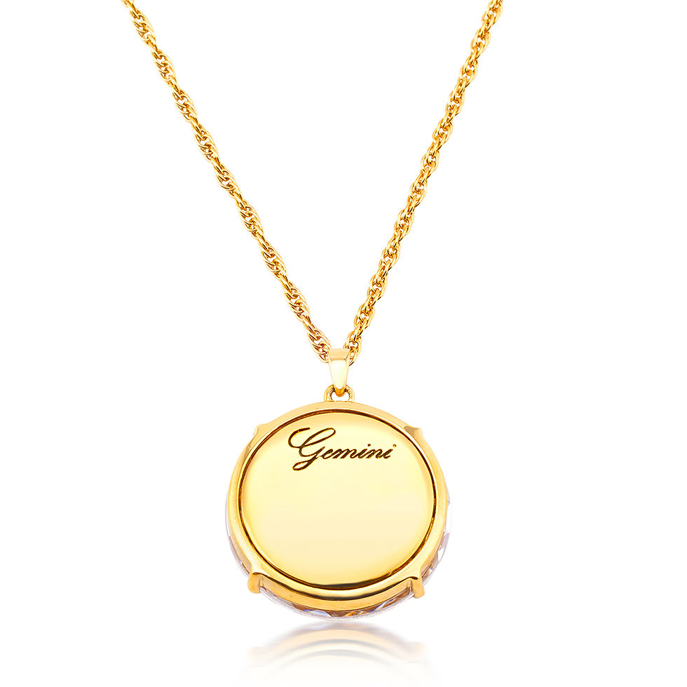 Born A Gemini Pendant