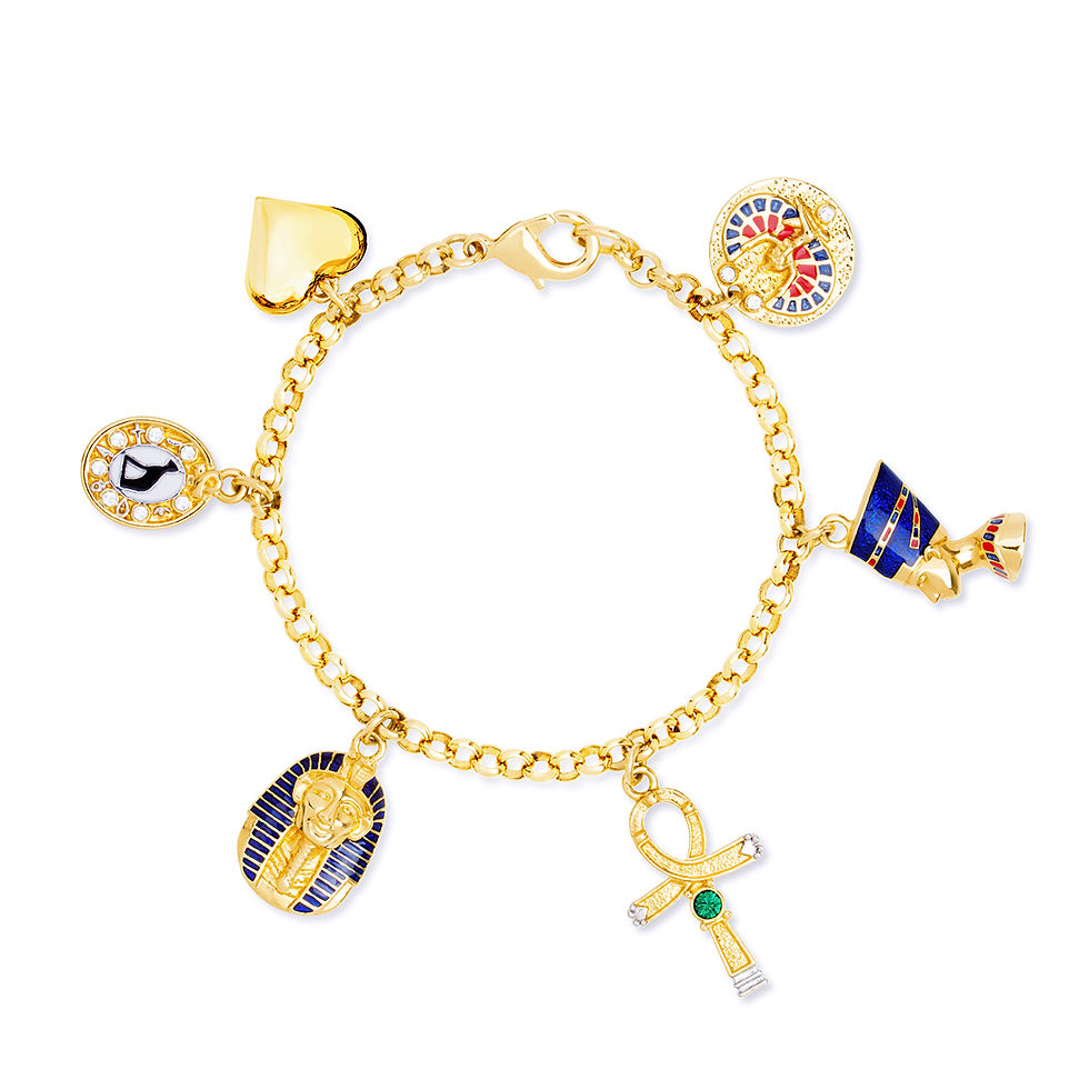 Ancient Treasure Charm Bracelet
