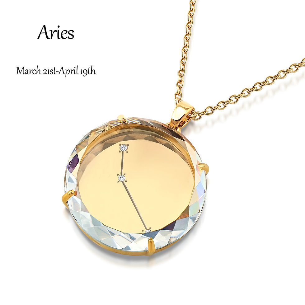Born An Aries Pendant