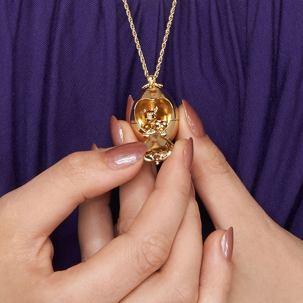 Thumbnail: My Deer Grandmother, Faberge Crystal Locket