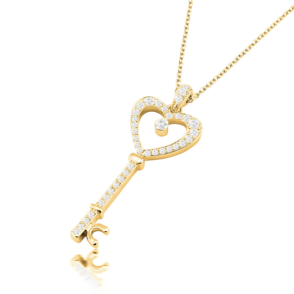 Key To My Heart Pendant For Her