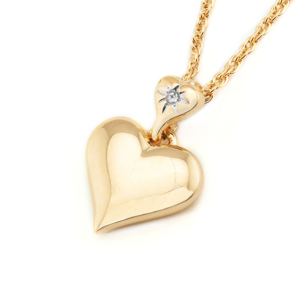 My Mother, My Whole Heart Diamond Mini Pendant