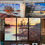 Thumbnail: 4x6ft Triptych Framed -  Island Sunset SOLD