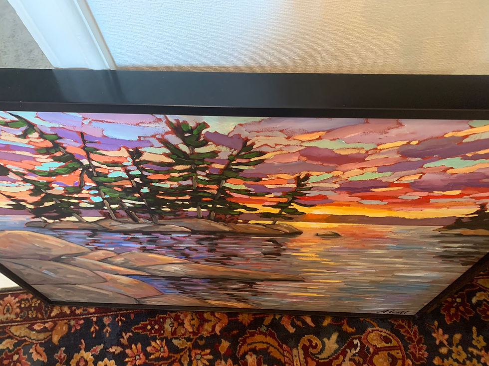 Thumbnail: Barry’s Bay 30x40” (Framed) Gallery Canvas