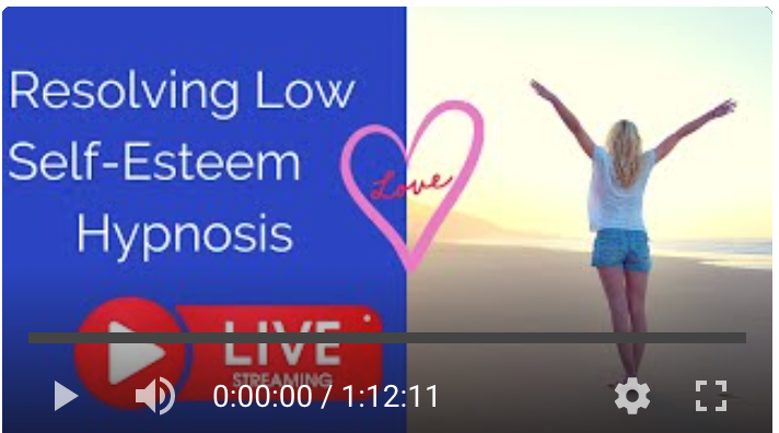 Resolving Low Self-Esteem Hypnosis LIVE - Summary