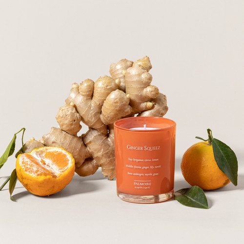 Ginger Squeeze Soy Wax Candle | Green Doors