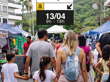 Feira da Estação movimenta o domingo com cultura, gastronomia e diversão em Blumenau