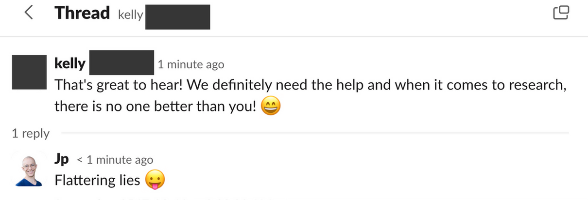 - Current PM Colleague