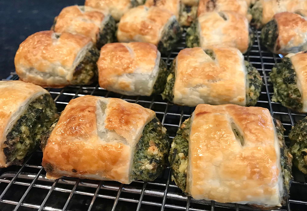 Spinach and Feta Rolls