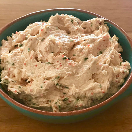 Red Salmon and Caviar Dip