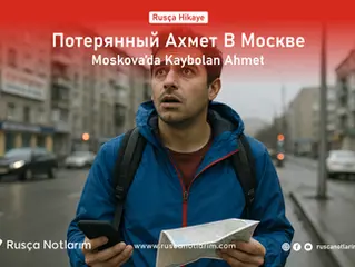 Moskova’da Kaybolan Ahmet - Rusça Hikaye