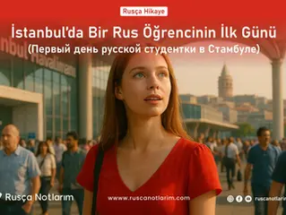 İstanbul’da Bir Rus Öğrencinin İlk Günü (Первый день русской студентки в Стамбуле) - Rusça Hikaye