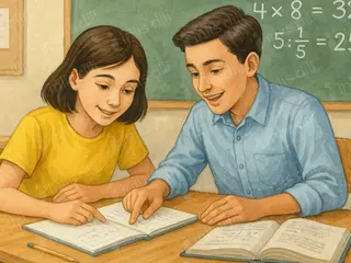 Helping a Classmate After School