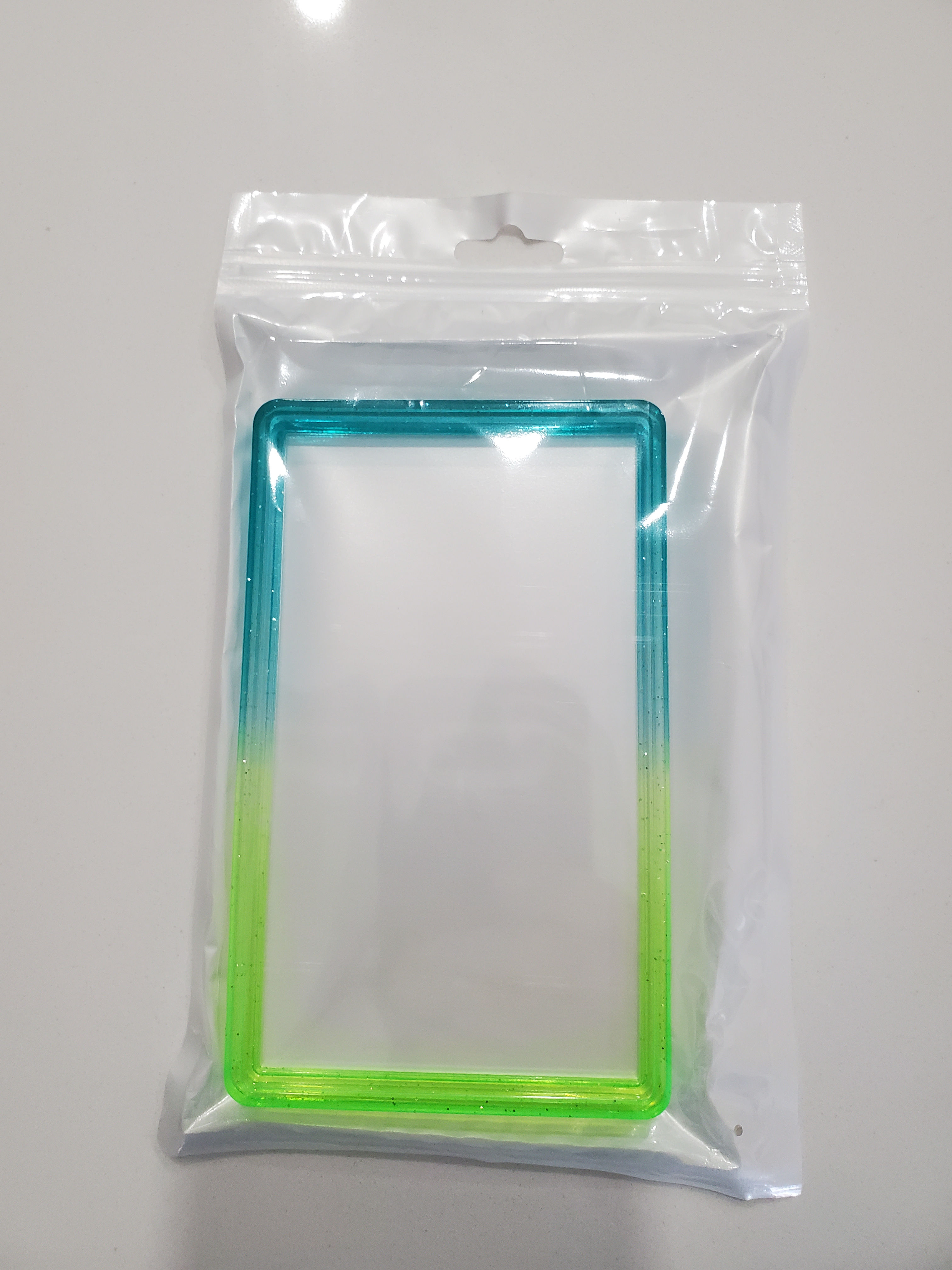 PSA Graded Slab Guard with acrylic back Gradient Color glitter Stackable Guard
