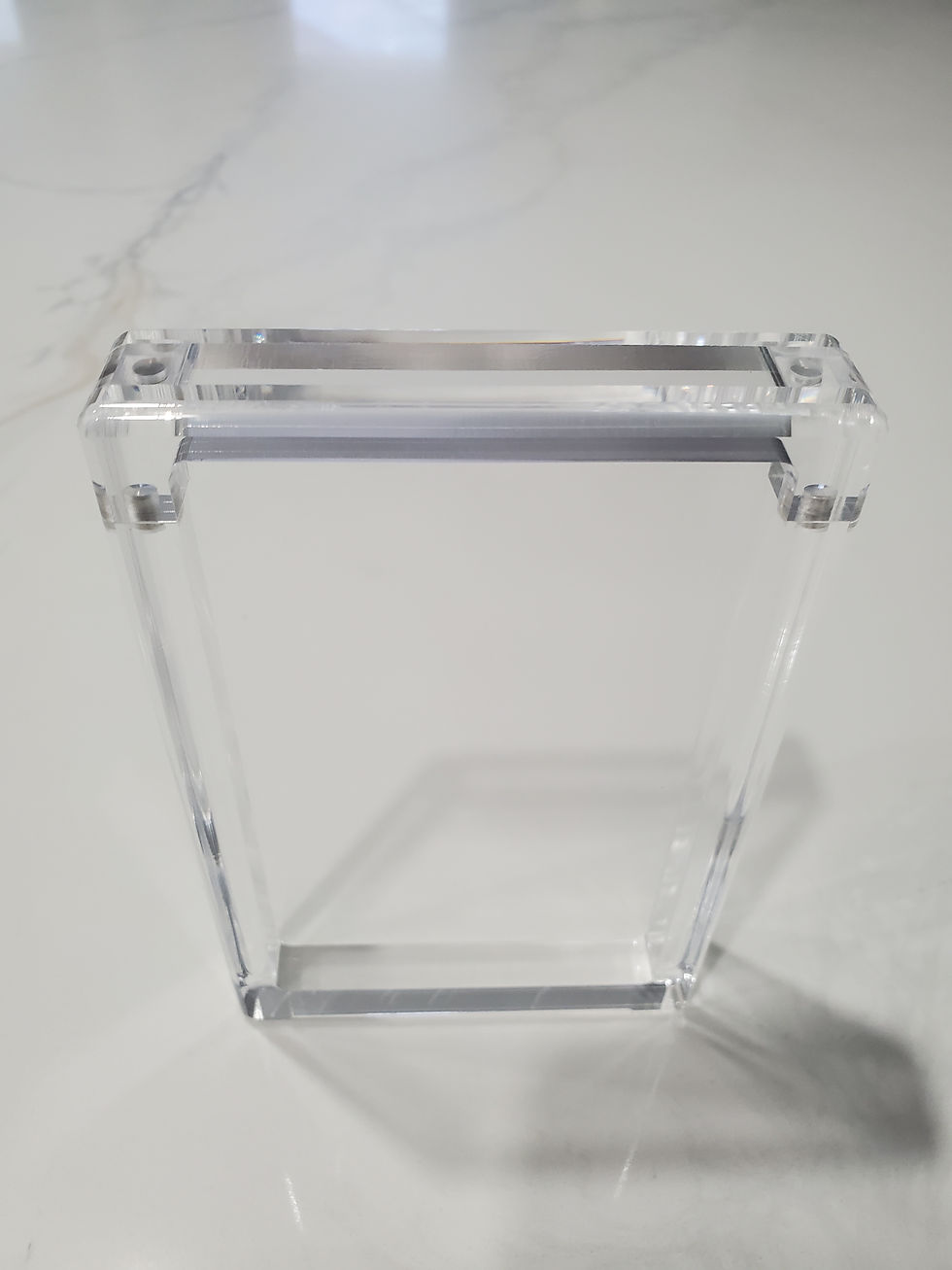 Thumbnail: Acrylic Magnetic Display Case/PSA Graded Card with bumper 8MM+8MM N52 Magnets